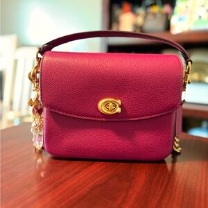 Coach Cassie 19 Bag in deep plum
